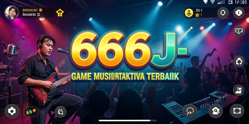 Gameplay seru di 666J dengan beragam lagu dan tantangan.