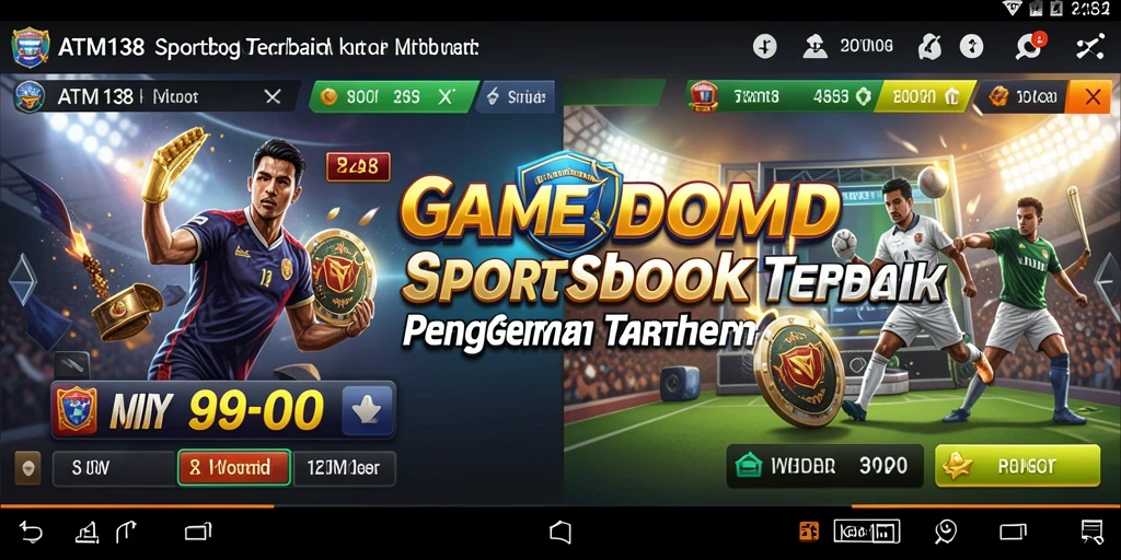 Tampilan menarik dari gameplay taruhan olahraga di ATM138.