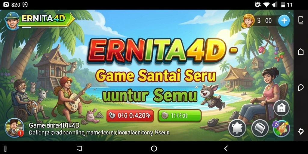 Menampilkan gameplay seru dan interaktif di ERNITA4D.