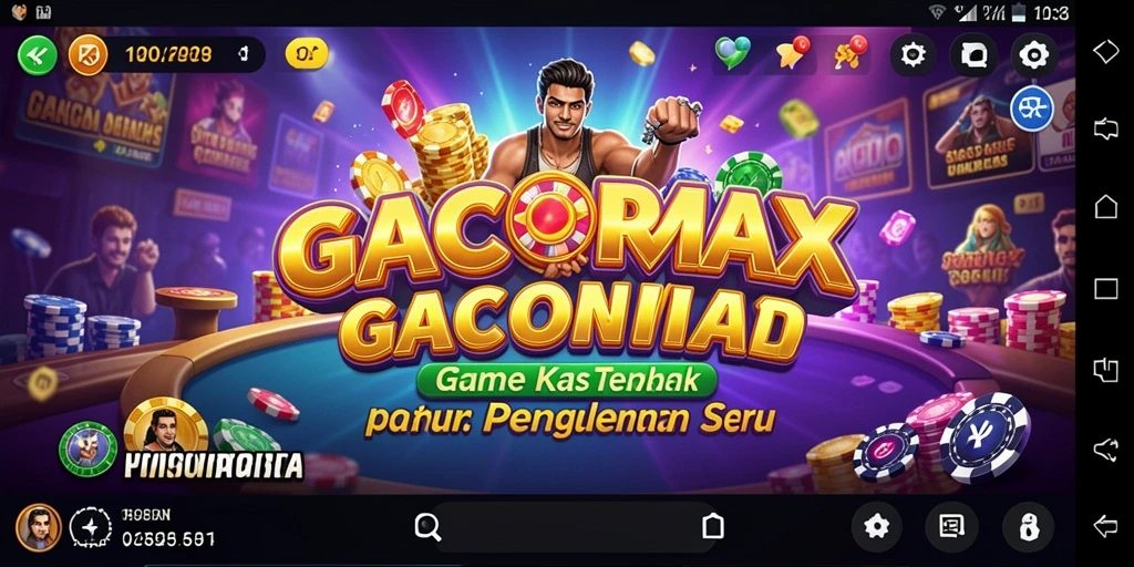 Gameplay seru GACORMAX dengan pemain aktif dan visual menarik.