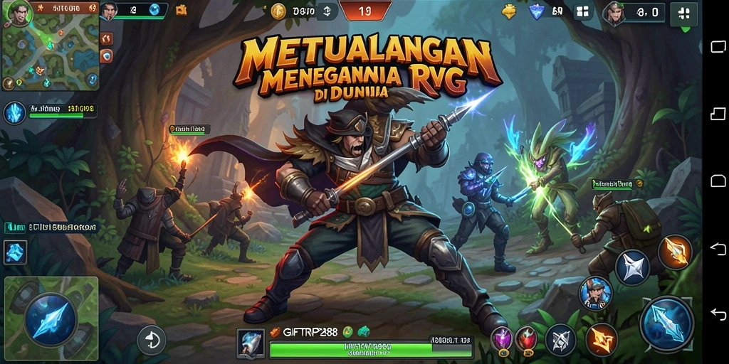 Tampilan gameplay RPG yang mendebarkan di GIFTRP288.