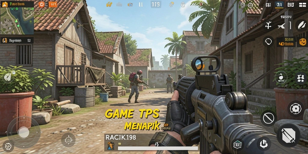 Tampilan aksi intens dari gameplay RACIK198 yang menakjubkan.