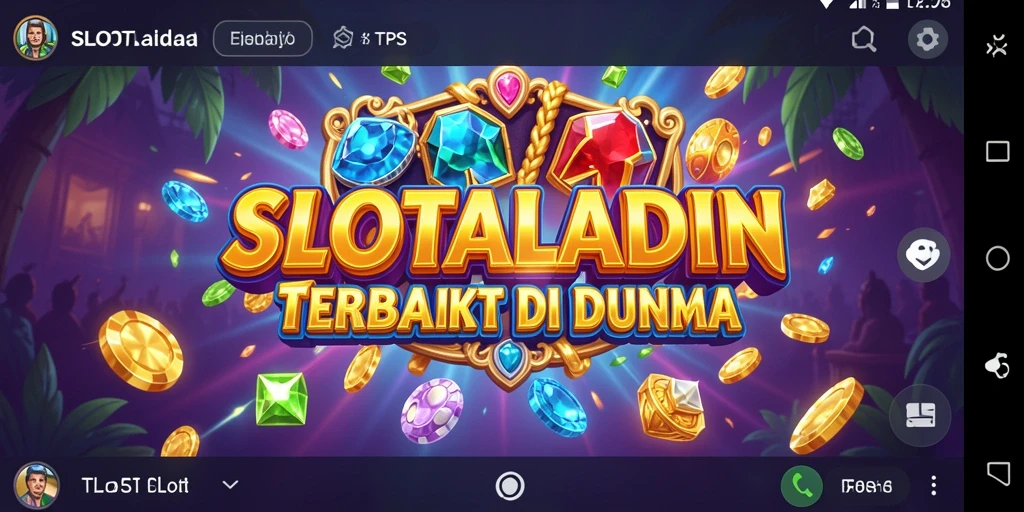 Tampilan menarik dari gameplay SLOTALADIN yang penuh warna.