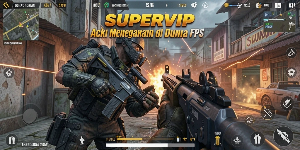 Tangkapan layar utama dari gameplay SUPERVIP yang seru dan mengasyikkan.