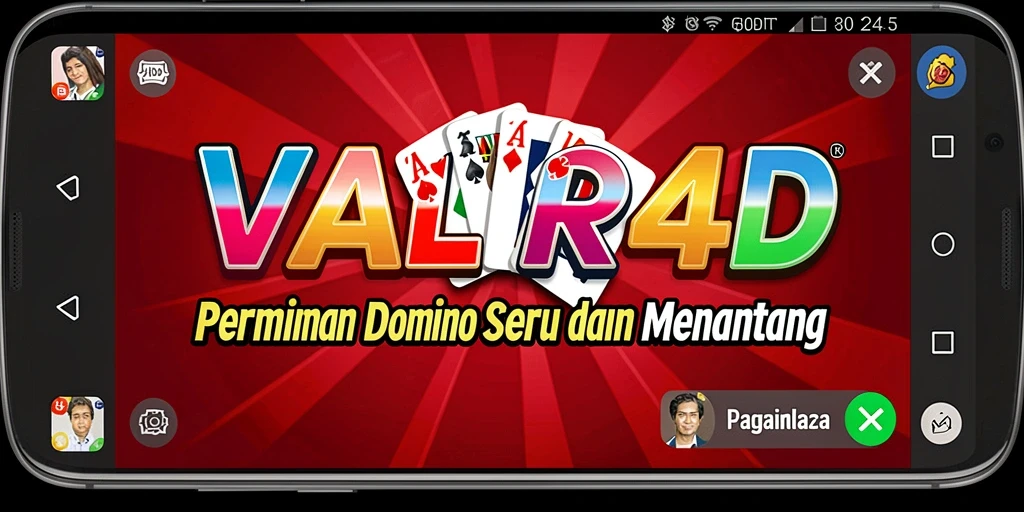 Gameplay seru dalam permainan domino VALIR4D.